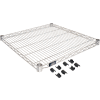 Nexel® S2424C Chrome Wire Shelf 24"W x 24"D