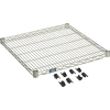Nexel® S2424Z Poly-Z-Brite® Wire Shelf 24"W x 24"D