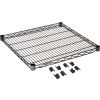 Nexel® S2430B Black Epoxy Wire Shelf 30"W x 24"D