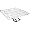 Nexel® S3636C Chrome Wire Shelf 36"W x 36"D