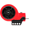 MasterLock® 9'L Retractable Cable Lockout Device, Steel Cable, Red/Black, S856