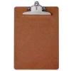 Saunders Recycled Hardboard Clipboard, Letter Size, 8-1/2" x 12", Brown