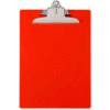 Saunders Recycled Plastic Clipboard with Antimicrobial Protection, 8-1/2" x 12", Red