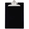 Saunders Recycled Plastic Clipboard with Antimicrobial Protection, 8-1/2" x 12", Black