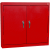 Sandusky Solid Door Wall Cabinet WA22361230-01 - 36"W x 12"D x 30"H Red
