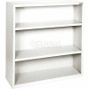 Steel Bookcase 2-Shelf 46W X 18"D X 42"H -White