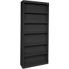 Steel Bookcase 5-Shelf 36"W X 18"D X 84"H-Black