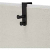 Over the Panel Double Hook (Qty 6) - Black