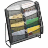 Mesh 8 Pocket Business Card Holder (Qty 6) - Black - Pkg Qty 6