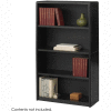 4-Shelf Economy Bookcase - Black