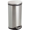 Safco® Step-On Receptacle, 7.5 Gallon SS - 9902SS