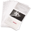 Samsill® Business Card Binder Refill Pages 81079, 2" x 3-1/2", Clear, 10/Pack