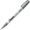 Sharpie® Paint Marker, Oil-Based, Extra Fine, Metallic Silver Ink - Pkg Qty 12