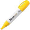 Sharpie® Paint Marker, Oil-Based, Bold, Yellow Ink, 1 Each