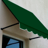 Awntech SANT33-5F Window/Entry Awning 5-3/8'W x 3-11/16'H x 3'D Forest Green