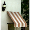 Awntech SANT43-8WLTER, Window/Entry Awning 8-3/8'W x 4-11/16'H x 3'D White/Linen/Terra cotta