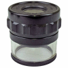 Peak TS1983 Full Focus Scale Loupe, 10X Magnification, 0.8" Lens Diameter, 1.1" Field View