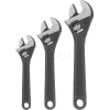Proto J795S 3 Piece Black Oxide Adjustable Wrench Set