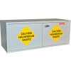 16 Gallon, Stak-a-Cab™ Hazardous Waste Cabinet, 47"W x 18"D x 18"H
