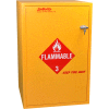 30 Gallon, Floor Flammable Cabinet w/Flame Arrestors, Manual Close, 23-7/8"W x 23-7/8"D x 36-5/8"H