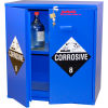 24x2.5 Liter, Jumbo Stacking Corrosive Cabinet, 30"W x 18-1/2"D x 32-1/2"H