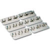 GENIE® SI-1122 Clip Plates for 3 Each 28-30mm Tubes, Pack of 6