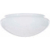 Satco 50-331 Sprayed Inside White Mushroom Glass 11-1/2-in. Diameter