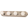 Satco 60-297 4 Light - 24" - Vanity - Racetrack Style Polished Chrome