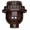 Satco 80-1072 Medium Base Socket - Short Keyless-Less Set Screw 1/8 IP Cap w/Plastic Bushing