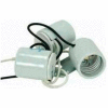 Satco 80-1082 Three Light Porcelain Socket w/ 1/8 IP Metal Strap
