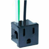 Satco 80-1142 3 Wire 2 Pole Snap-In Convenience Outlet