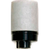 Satco 80-1150 Keyless Unglazed Porcelain Socket w/Phenolic 1/8 IP Cap