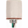 Satco 80-1202 Keyless Unglazed Porcelain Socket 1/8 IP Cap w/Set Screw