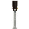 Satco 80-1327 Phenolic Candelabra Socket with Paper Liner 4-in. Screw Terminals-Double Leg