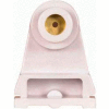 Satco 80-1496 T8/T12 Slimline Single Pin Fluorescent Socket - Plunger