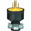 Satco 80-1688 3 Prong Rubber Plug with Metal Grip