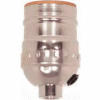 Satco 80-1753 Short Keyless Socket w/Side Outlet - Brite Gilt