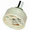 Satco 80-1859 Electronic Socket Cap 24-in. 18AWM 105-#176; Leads - 1/8IP Bushing