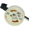 Satco 80-1860 Electronic Socket Cap  24-in. 18AWM 105-#176; Leads - Snap Bracket