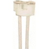 Satco 80-2049 Round Halogen Socket w/12-in. Leads