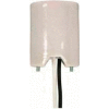 Satco 80-2091 Keyless Glazed Porcelain Mogul Socket w/Lamp Grip