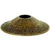 Satco 90-039 Brass Canopy - Antique Brass Finish 4-3/8-in. Diameter