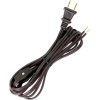 Satco 90-107 8 Ft. SPT-2 Cord Set with Line Switch, Brown