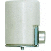 Satco 90-1108 Glazed Porcelain Socket w/Side Outlet - Bushing 1/8 IPS