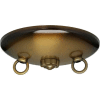 Satco 90-191 Bath Swag Canopy Kit - Antique Brass Finish