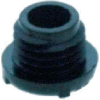Satco 90-326 Plastic Bushings - 1/4 IP Male, Black