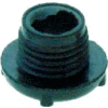 Satco 90-328 Plastic Bushings - 1/8 IP Male, Black