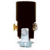 Satco 90-422 Phenolic Candelabra Socket with Paper Liner  1-1/2-in. Screw Terminals-Double Leg