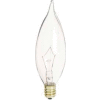 Satco S3262 60ca10 60w Incandescent W/ Candelabra Base, 120v Bulb - Pkg Qty 25