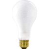 Satco S3945 150 Watt A21 Incandescent Light Bulb, Medium Base, Frost